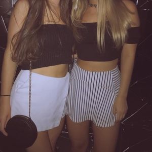 LF Striped Skort